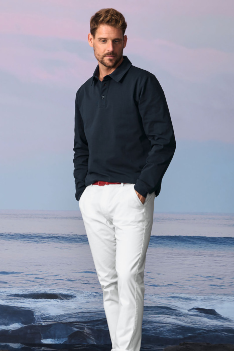 Crew Rugger Hommes manches longues