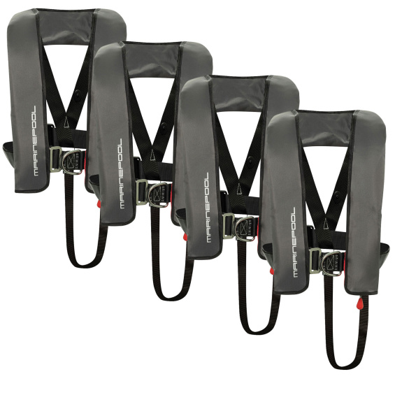 180N Racer ISO Lifejacket LB UML Set de 4