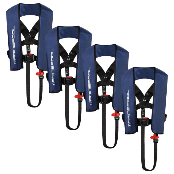 180N Racer ISO Lifejacket WB HR Alpha Lot de 4