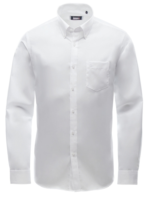Sans Repassage Club Shirt Slim Homme