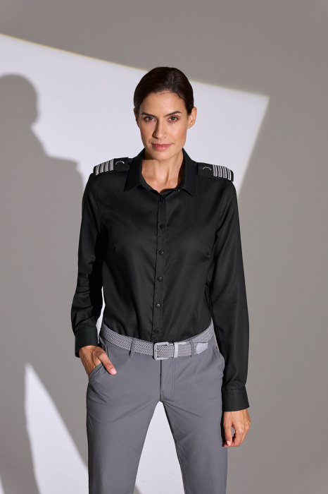 MP Pilot Blouse Noniron Femmes longue