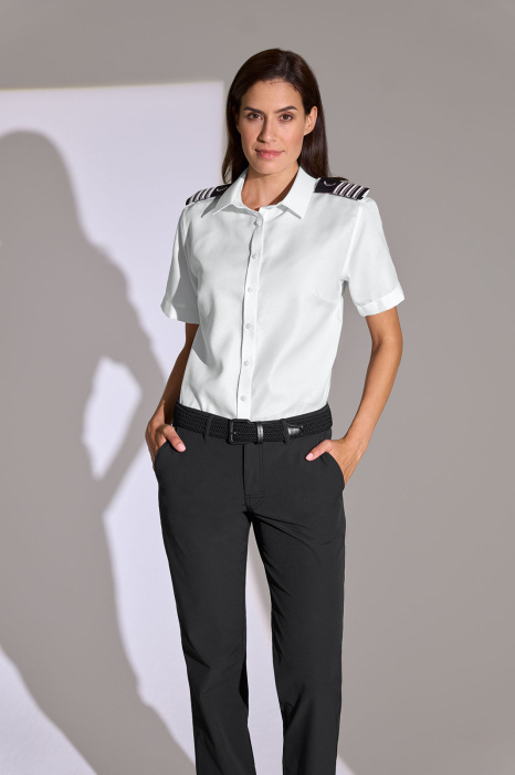 MP Pilot Blouse Noniron Femmes maches courtes