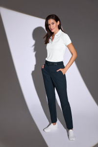 Polo Silvi Crew col V femme