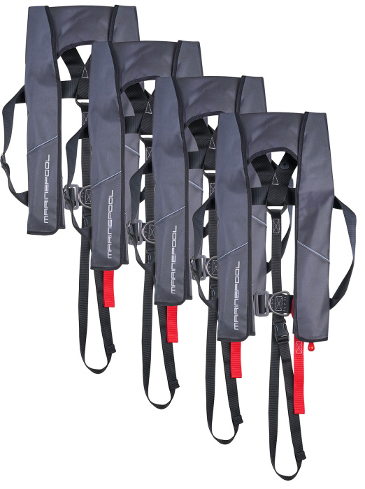 180N Racer ISO Lifejacket LB UML Set de 4