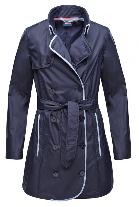 Trench-coat fonctionnel et mode Kendra