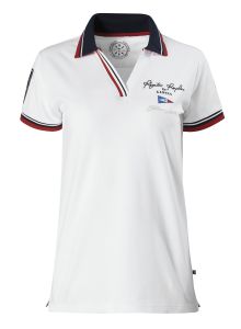 RR Fine Polo à col V Femme